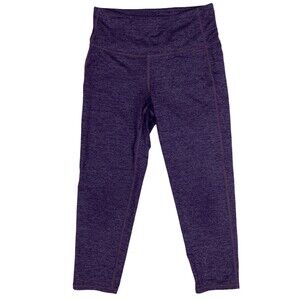 Athleta Chaturanga Quest 19" Purple Active Crop
